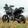 Bike fitted with the Kreiga OS-BASE and OS-Adventure Packs
