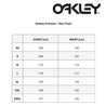 Oakley Outerwear Size Chart