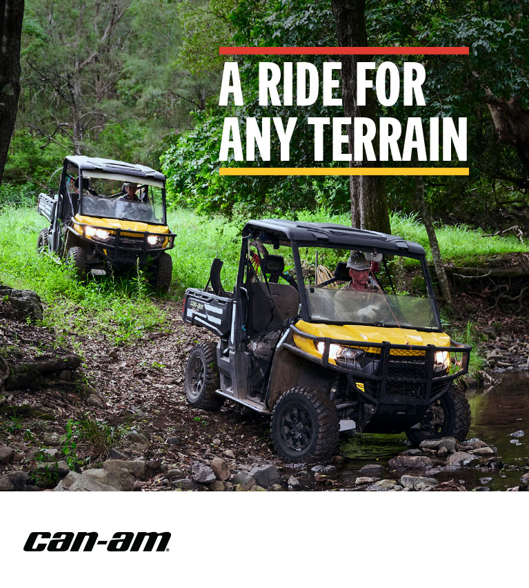 Can-am A ride for anh terrain